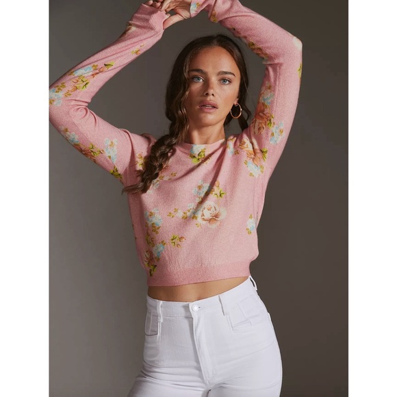 Favorite Daughter The Sylvia Wool Cashmere Sweater - Picture 1 of 7